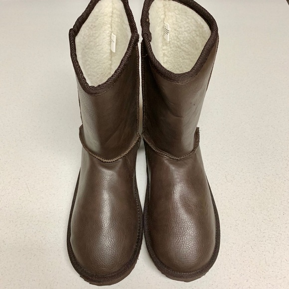 gold block heel court shoes